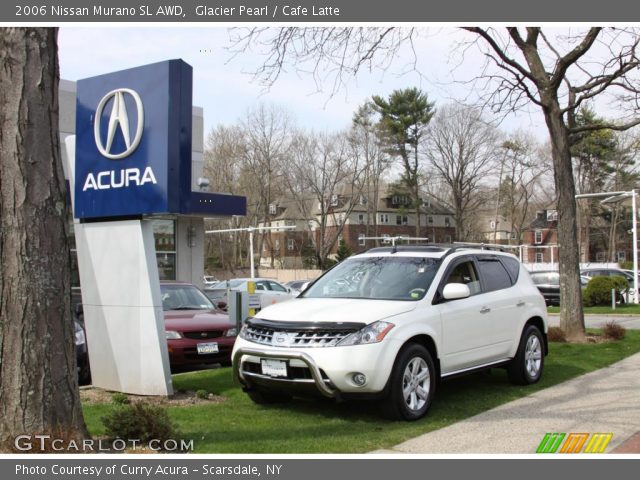 2006 Nissan Murano SL AWD in Glacier Pearl