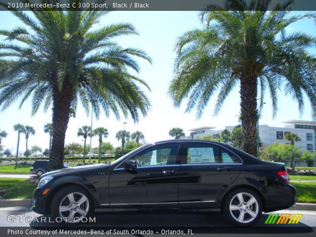 2010 Mercedes-Benz C 300 Sport in Black