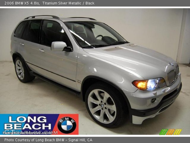 2006 BMW X5 4.8is in Titanium Silver Metallic