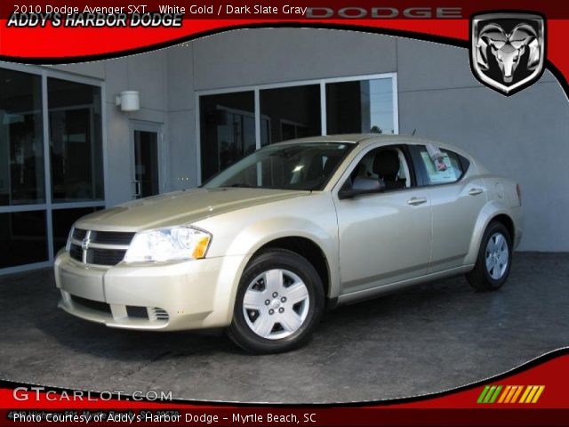 2010 Dodge Avenger SXT in White Gold