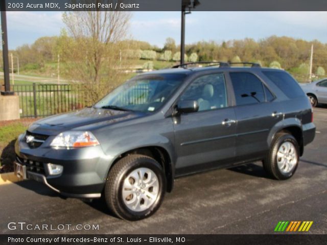 2003 Acura MDX  in Sagebrush Pearl