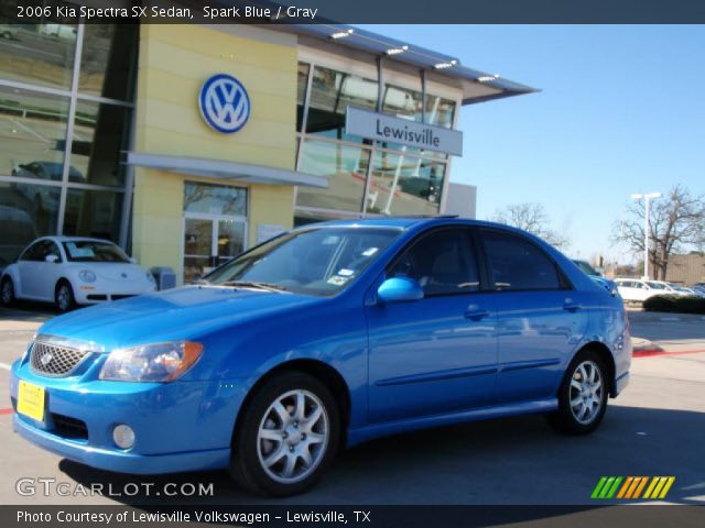 2006 Kia Spectra SX Sedan in Spark Blue