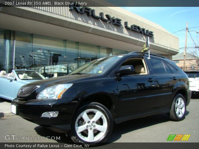 2007 Lexus RX 350 AWD in Black Onyx