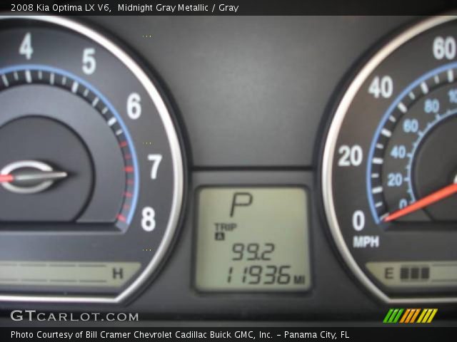 2008 Kia Optima LX V6 in Midnight Gray Metallic