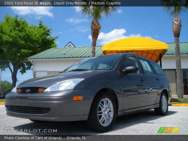 2002 Ford Focus SE Wagon in Liquid Grey Metallic