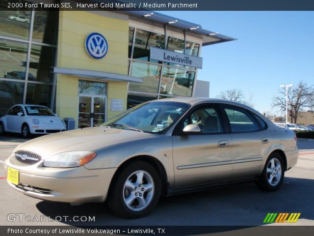 2000 Ford Taurus SES in Harvest Gold Metallic