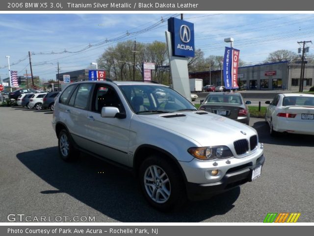 2006 BMW X5 3.0i in Titanium Silver Metallic