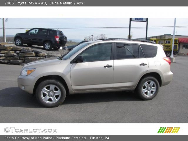2006 Toyota RAV4 4WD in Beige Metallic