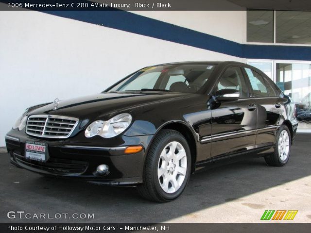 2006 Mercedes-Benz C 280 4Matic Luxury in Black