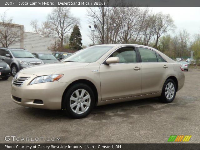 2007 Toyota Camry Hybrid in Desert Sand Mica