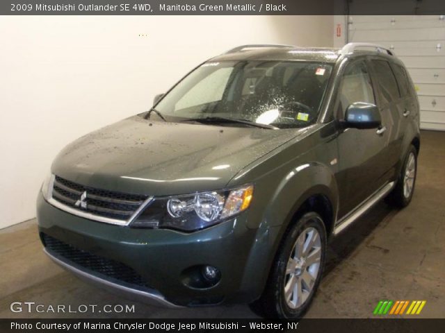 2009 Mitsubishi Outlander SE 4WD in Manitoba Green Metallic