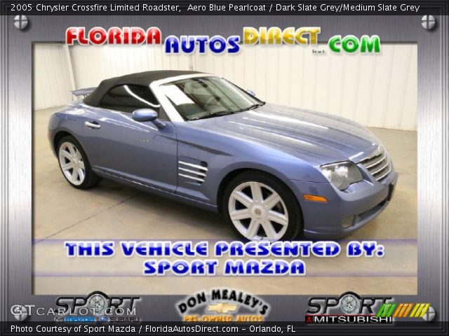 2005 Chrysler Crossfire Limited Roadster in Aero Blue Pearlcoat