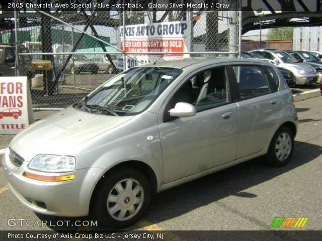 2005 Chevrolet Aveo Special Value Hatchback in Galaxy Silver Metallic