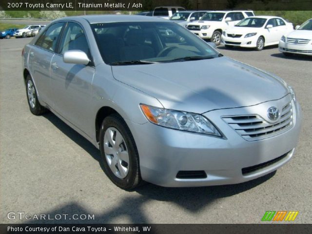 2007 Toyota Camry LE in Titanium Metallic