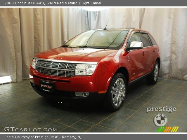 2008 Lincoln MKX AWD in Vivid Red Metallic