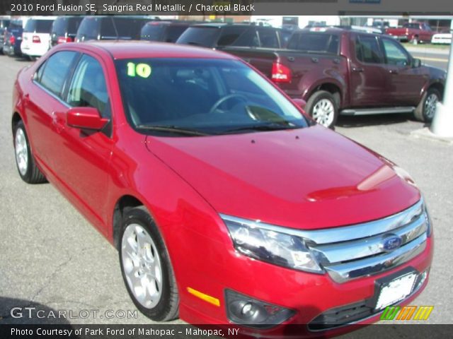 2010 Ford Fusion SE in Sangria Red Metallic