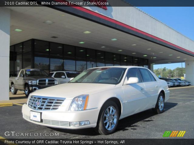 2010 Cadillac DTS  in White Diamond Tri-coat