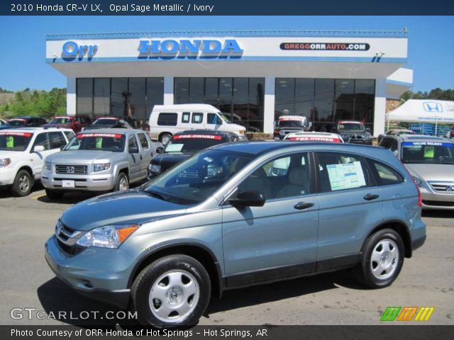 2010 Honda CR-V LX in Opal Sage Metallic