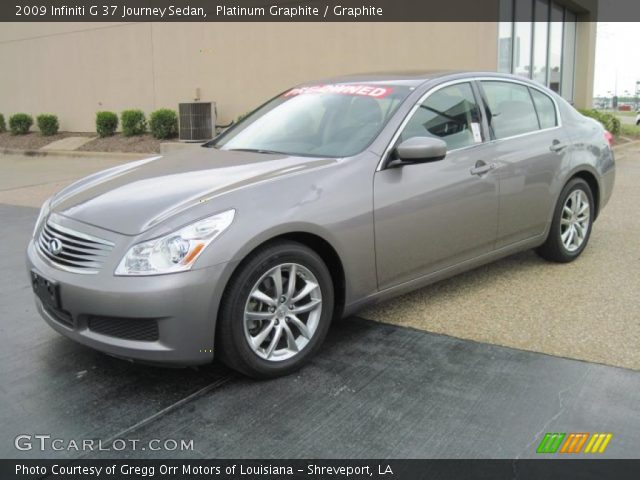2009 Infiniti G 37 Journey Sedan in Platinum Graphite