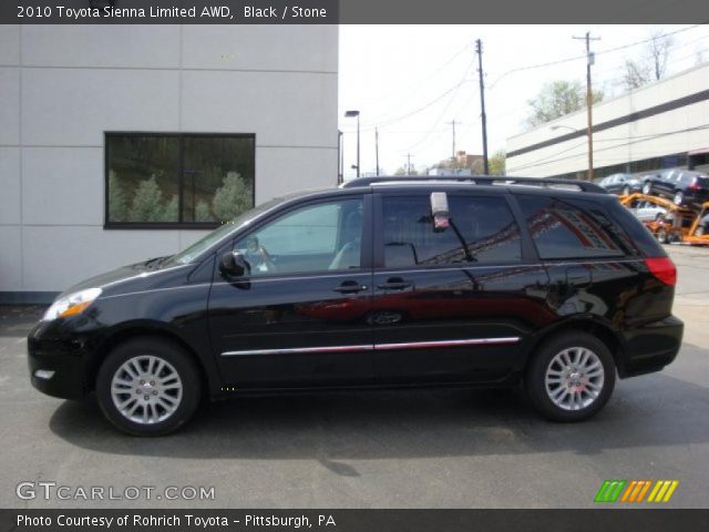 2010 Toyota Sienna Limited AWD in Black