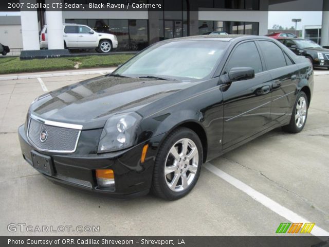 2007 Cadillac CTS Sedan in Black Raven