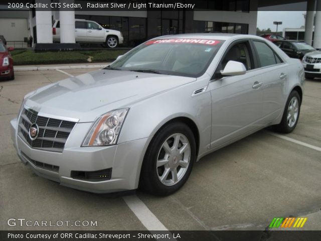 2009 Cadillac CTS Sedan in Radiant Silver
