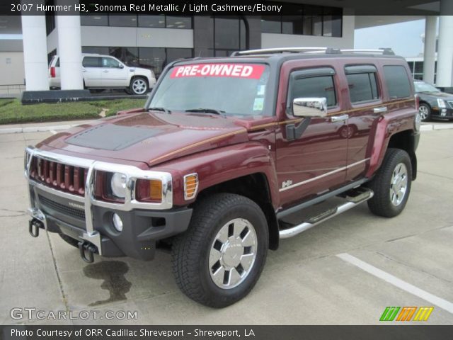 2007 Hummer H3  in Sonoma Red Metallic