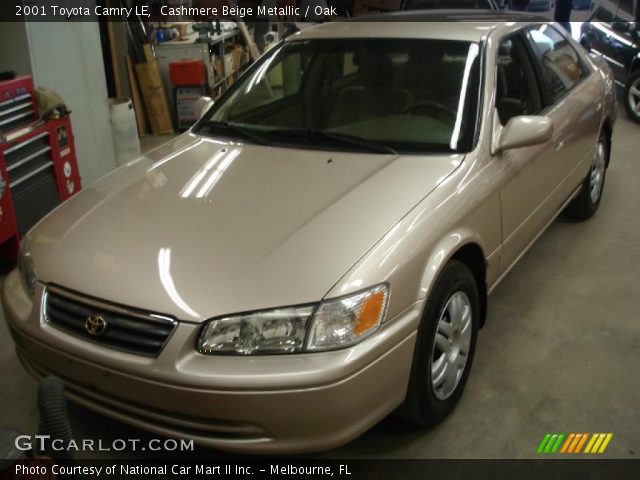2001 Toyota Camry LE in Cashmere Beige Metallic