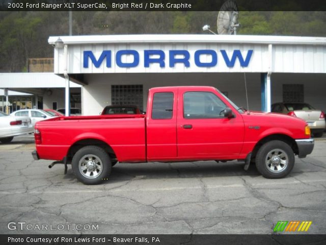 2002 Ford Ranger XLT SuperCab in Bright Red