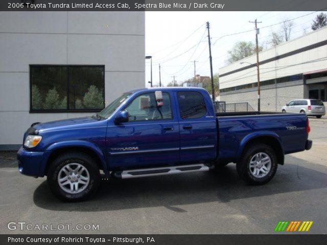 2006 Toyota Tundra Limited Access Cab in Spectra Blue Mica