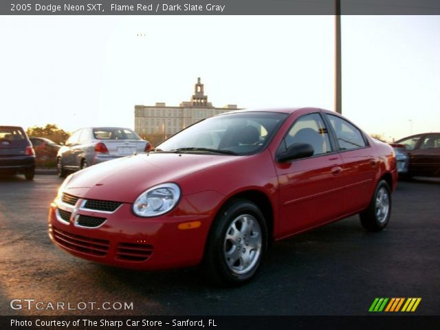 2005 Dodge Neon SXT in Flame Red