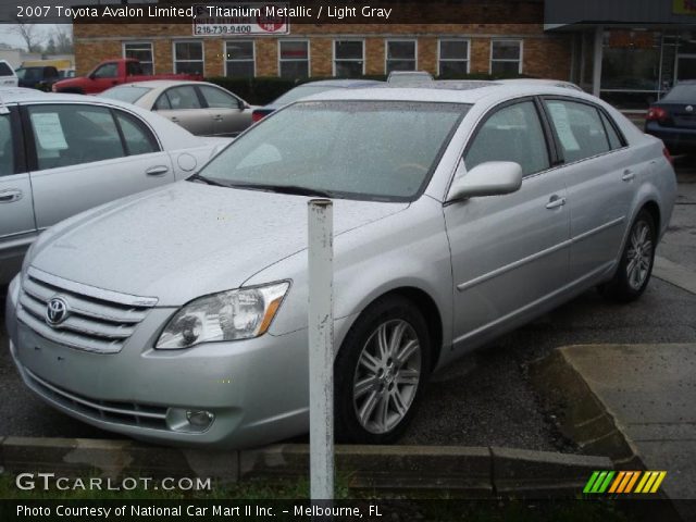 2007 Toyota Avalon Limited in Titanium Metallic