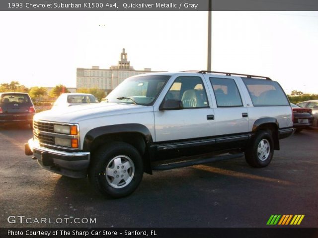 1993 Chevrolet Suburban K1500 4x4 in Quicksilver Metallic