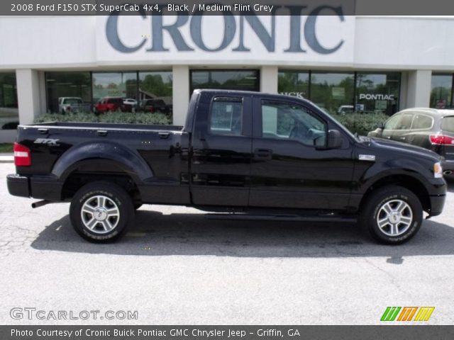 2008 Ford F150 STX SuperCab 4x4 in Black