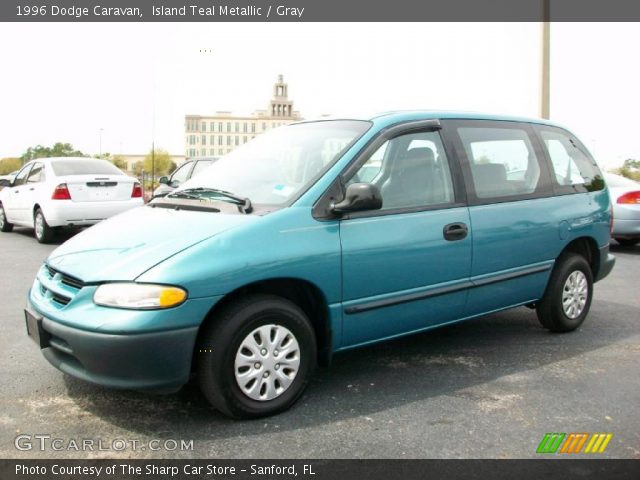 1996 Dodge Caravan  in Island Teal Metallic