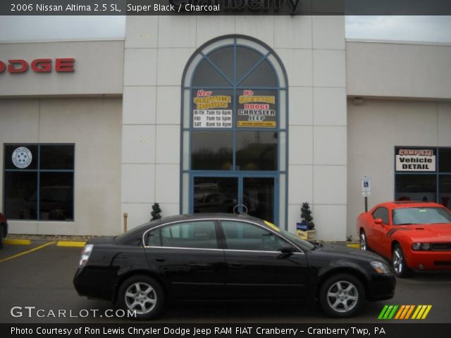 2006 Nissan Altima 2.5 SL in Super Black