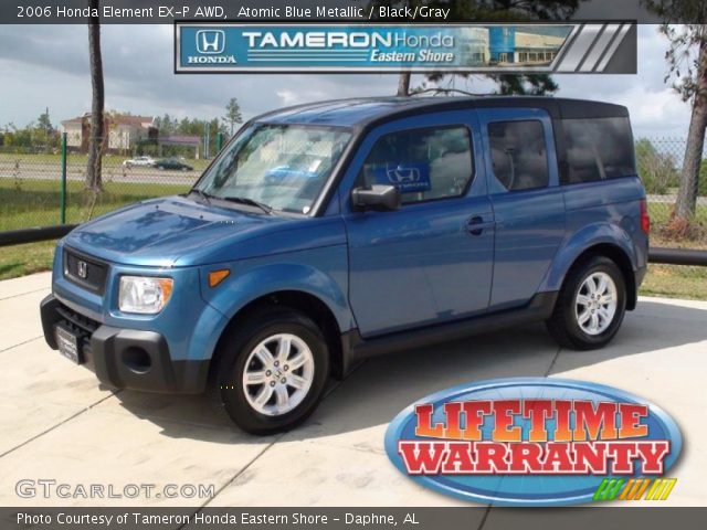 2006 Honda Element EX-P AWD in Atomic Blue Metallic