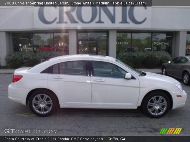 2008 Chrysler Sebring Limited Sedan in Stone White
