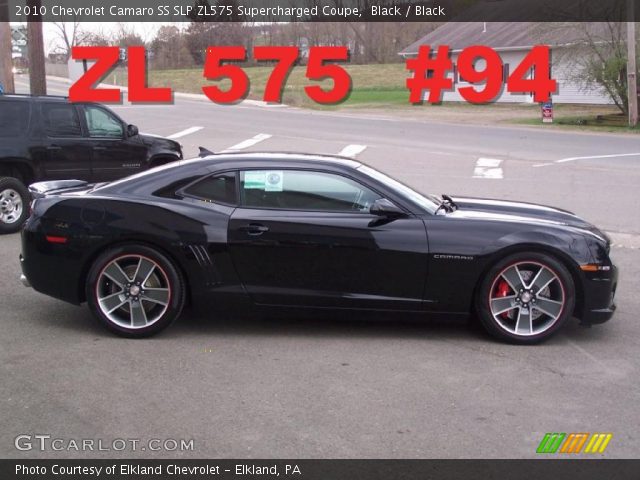 2010 Chevrolet Camaro SS SLP ZL575 Supercharged Coupe in Black