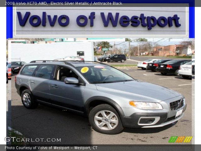 2008 Volvo XC70 AWD in Electric Silver Metallic