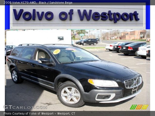 2008 Volvo XC70 AWD in Black