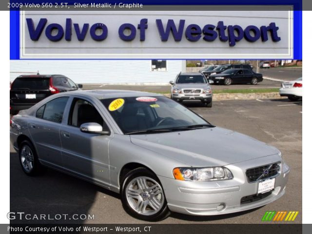 2009 Volvo S60 2.5T in Silver Metallic