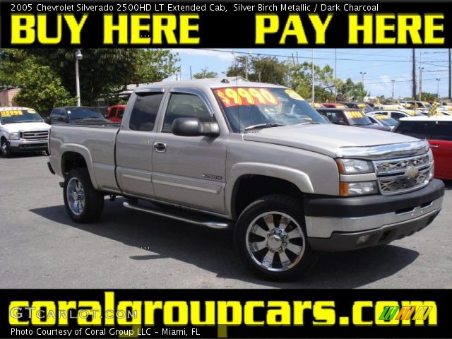 2005 Chevrolet Silverado 2500HD LT Extended Cab in Silver Birch Metallic