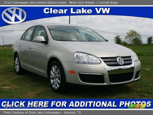 2010 Volkswagen Jetta Limited Edition Sedan in White Gold Metallic
