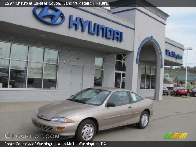 1997 Chevrolet Cavalier Coupe in Sandrift Metallic