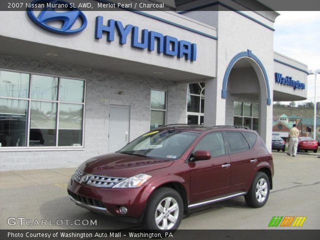 2007 Nissan Murano SL AWD in Merlot Pearl