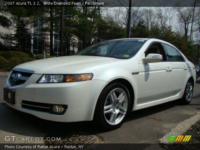 2007 Acura TL 3.2 in White Diamond Pearl