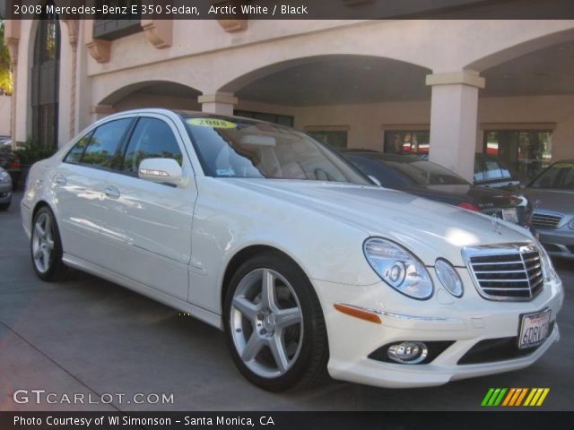 2008 Mercedes-Benz E 350 Sedan in Arctic White