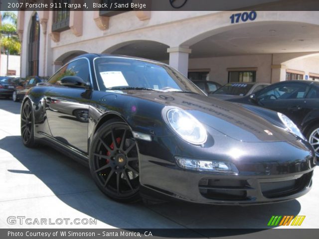 2007 Porsche 911 Targa 4 in Black