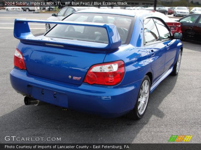 2004 Subaru Impreza WRX STi in WR Blue Pearl